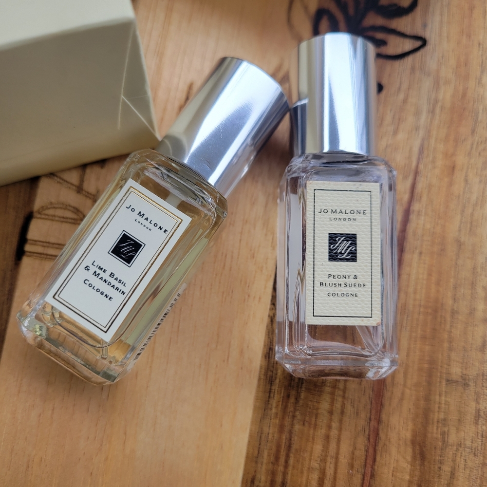 Jo Malone Lime Basil & Mandarin/Peony & Blush Suede Mini
